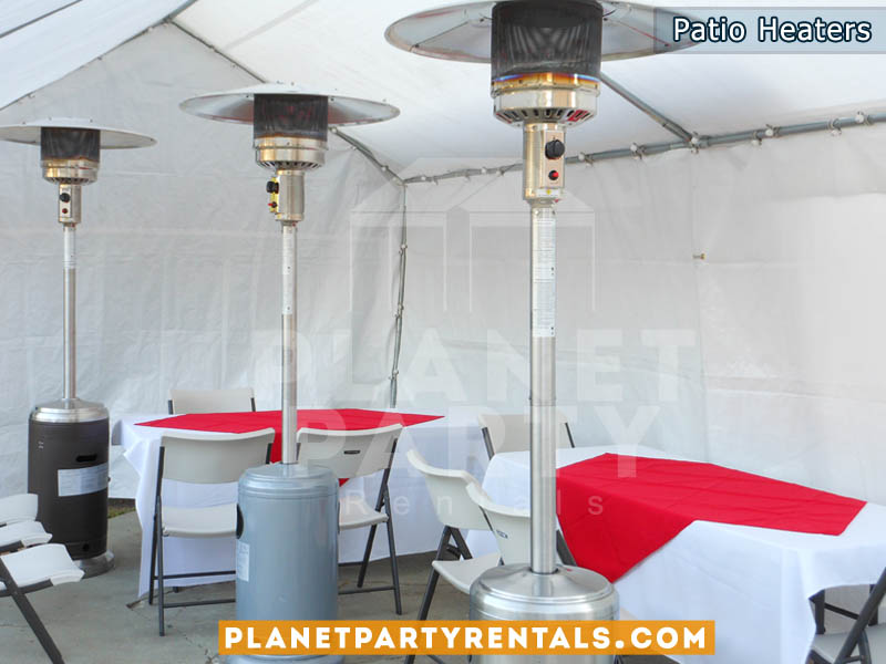 Patio Heater rentals in the San Fernando Valley | Party Rental equipment | Heaters for rent