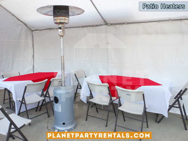 Patio Heater rentals in the San Fernando Valley | Party Rental equipment | Heaters for rent