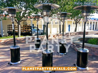 Outdoor Black Patio Heater Rentals