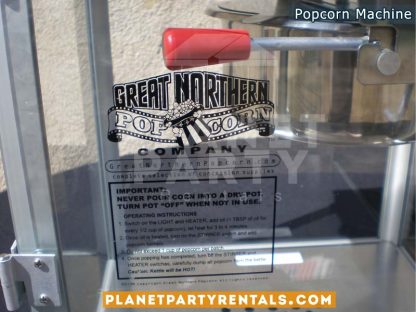 Popcorn Machine 8oz Rental | Popcorn Rentals |Party Rentals | San Fernando Valley | Van Nuys | Panorama City