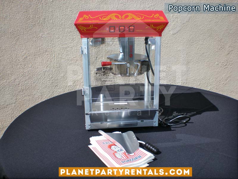 Popcorn Machine Starter Kit (100 Servings) - Peabody Party Rental