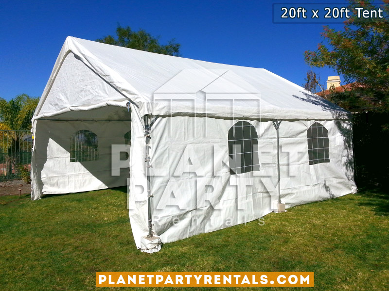 20x20 Tent with side panels 20x20 Tent with side panels 