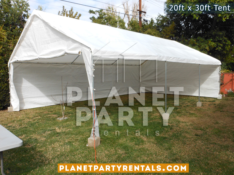 20 x 30 White Party Tent 