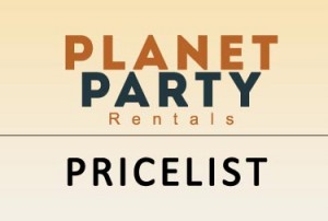 Planet Party Rentals – Tel: 818 207 8502